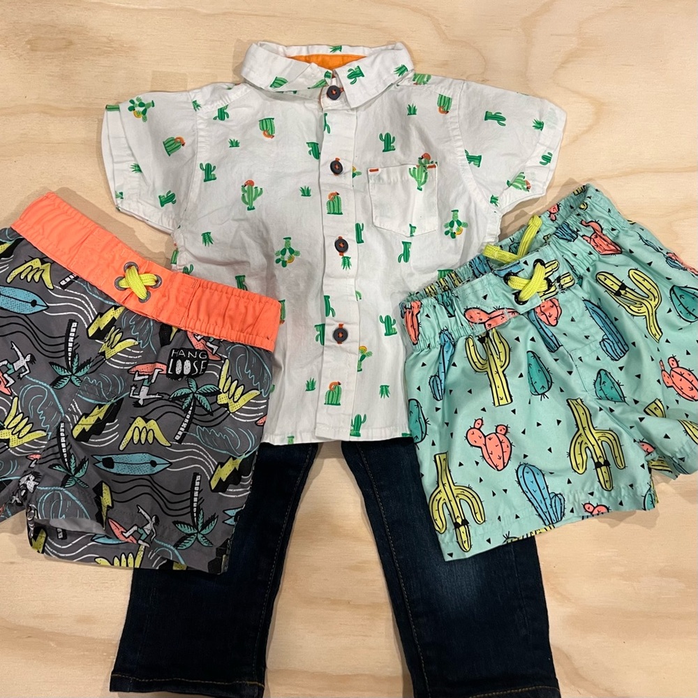 EUC Baby boy 12m bundle